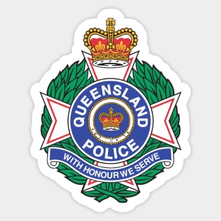 Queensland Police Service Sticker